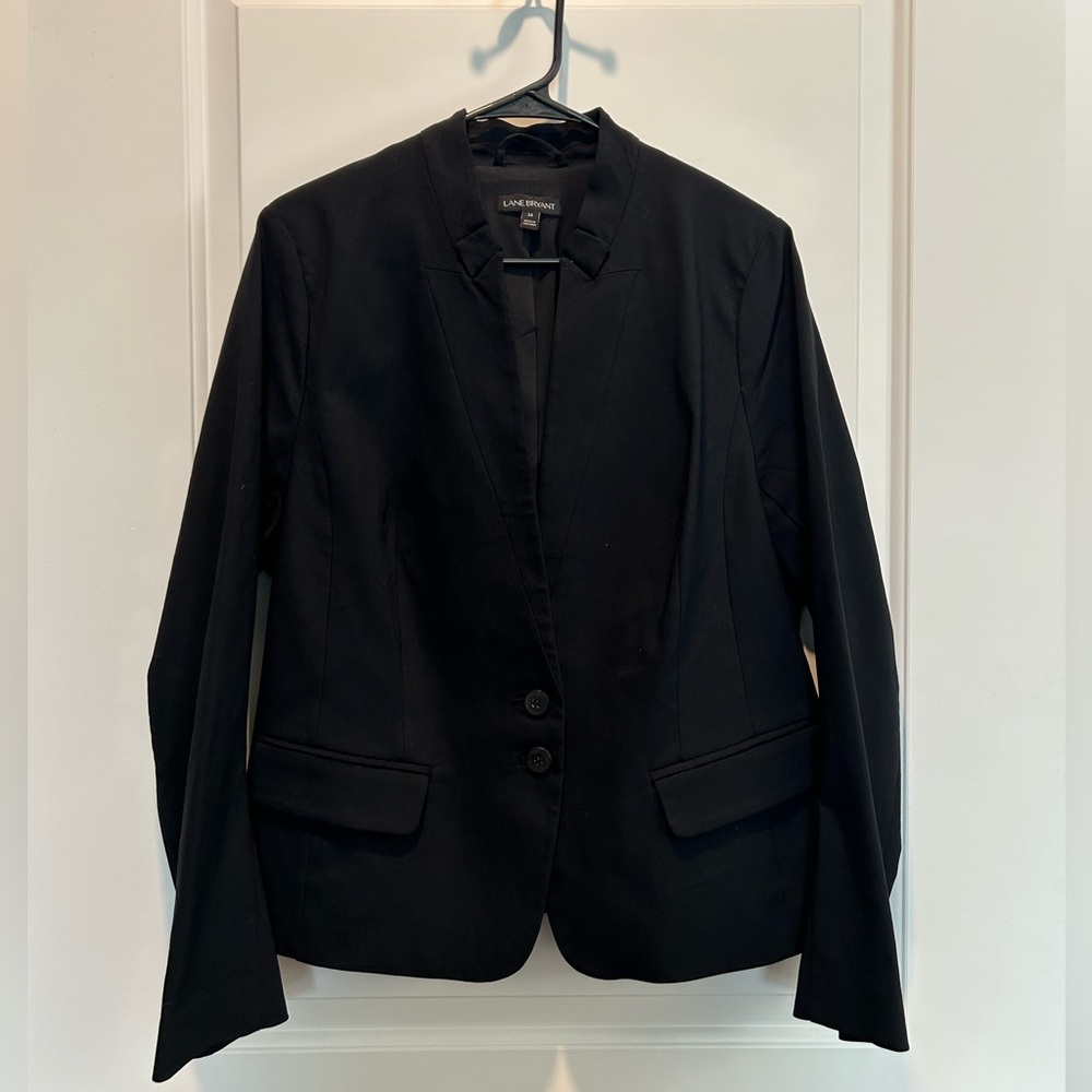 Lane Bryant Black Women's Blazer